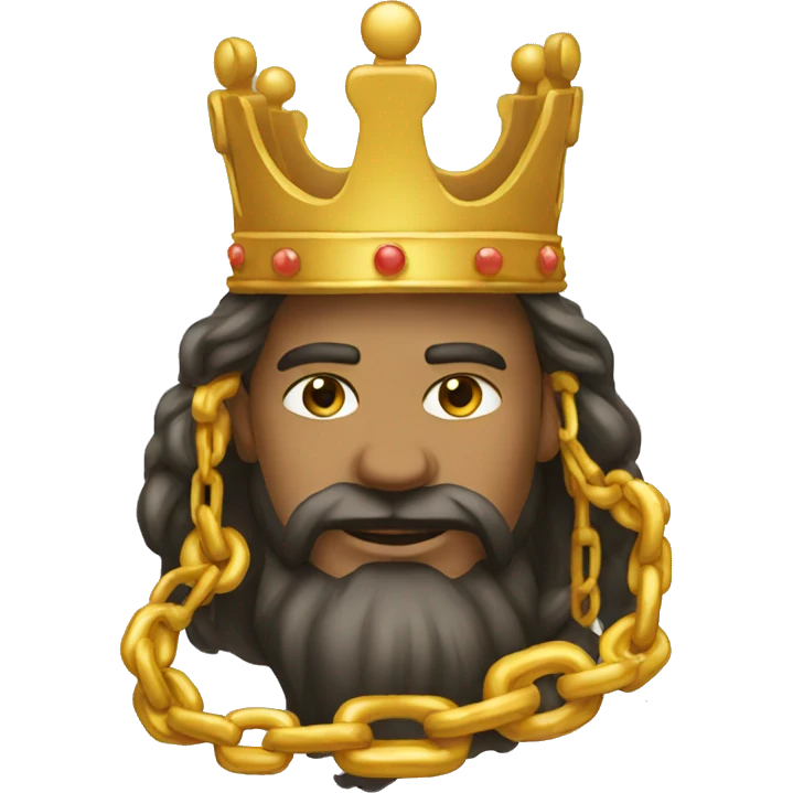 king chain emoji