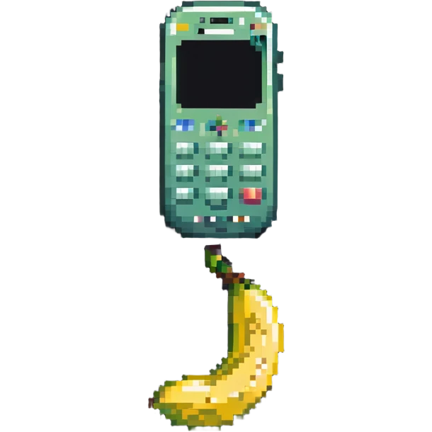 Banana phone emoji