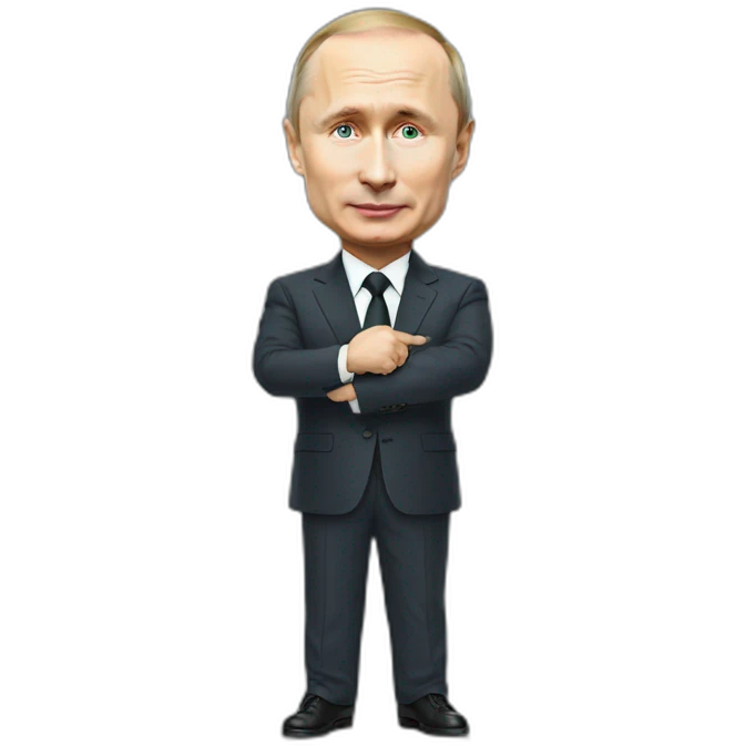 Putin became Zelensky emoji