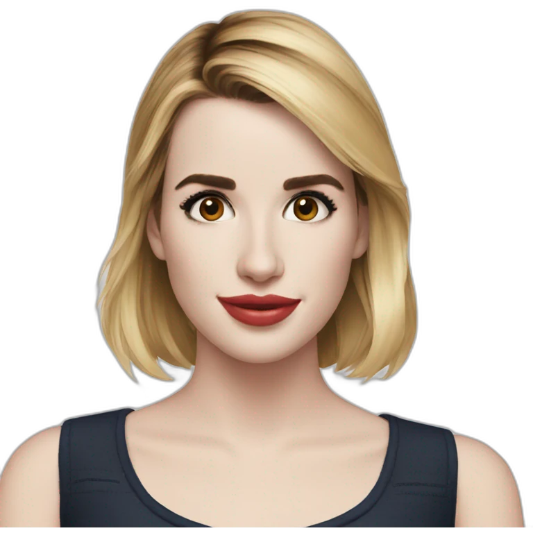 Emma roberts emoji