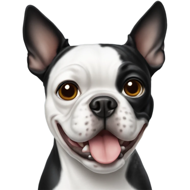 Boston terrier emoji