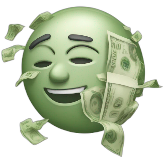 pricetag for money emoji