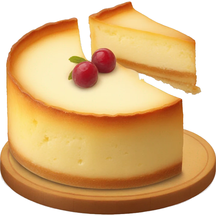 Basque cheesecake  emoji