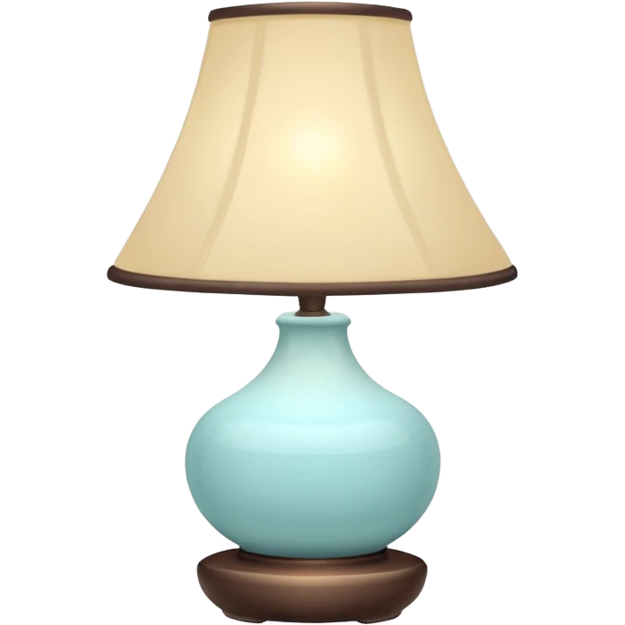 Pastel lamp emoji