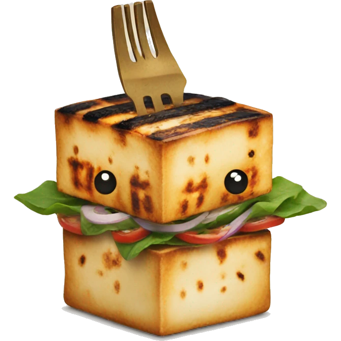 grilled tofu emoji
