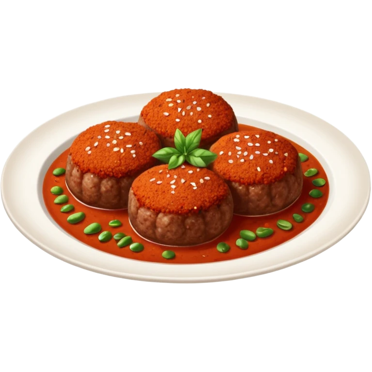 Çiğ köfte emoji