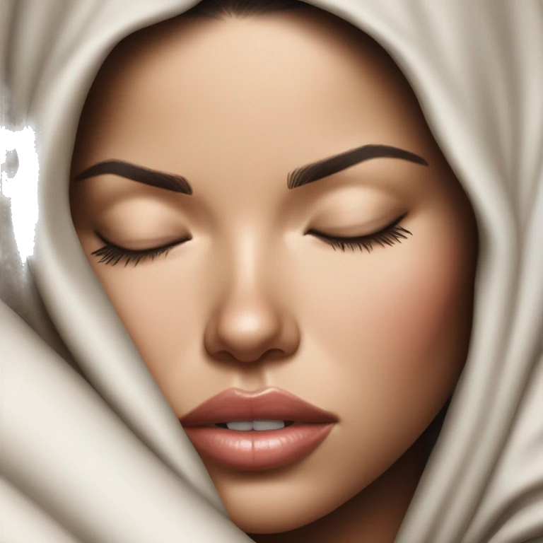 Adriana Lima sleeping emoji