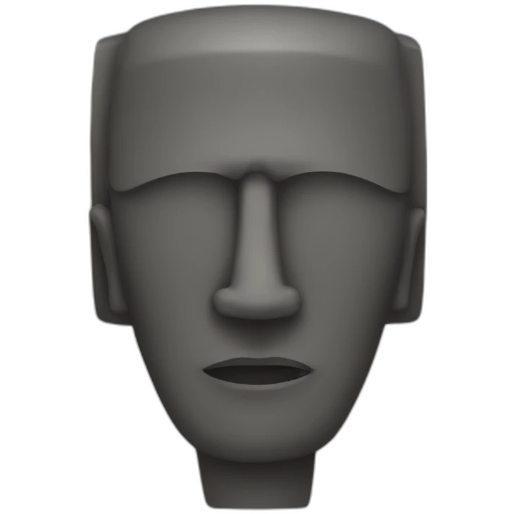 easter island emoji