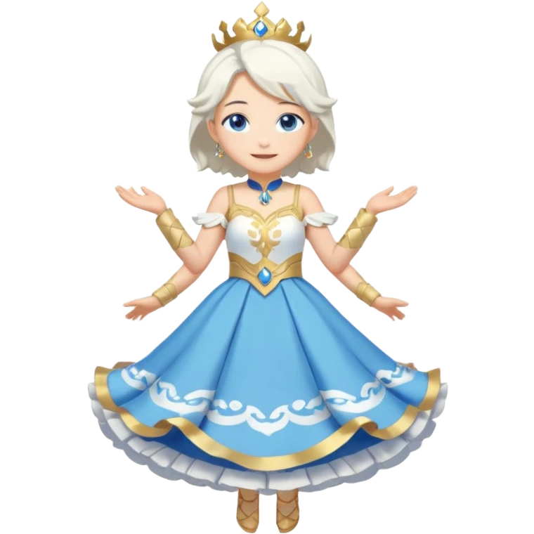 Paimon (from Genshin Impact) (full body) emoji