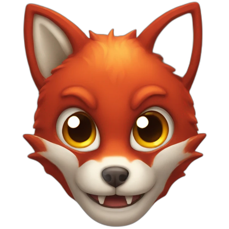 devil fox horns emoji