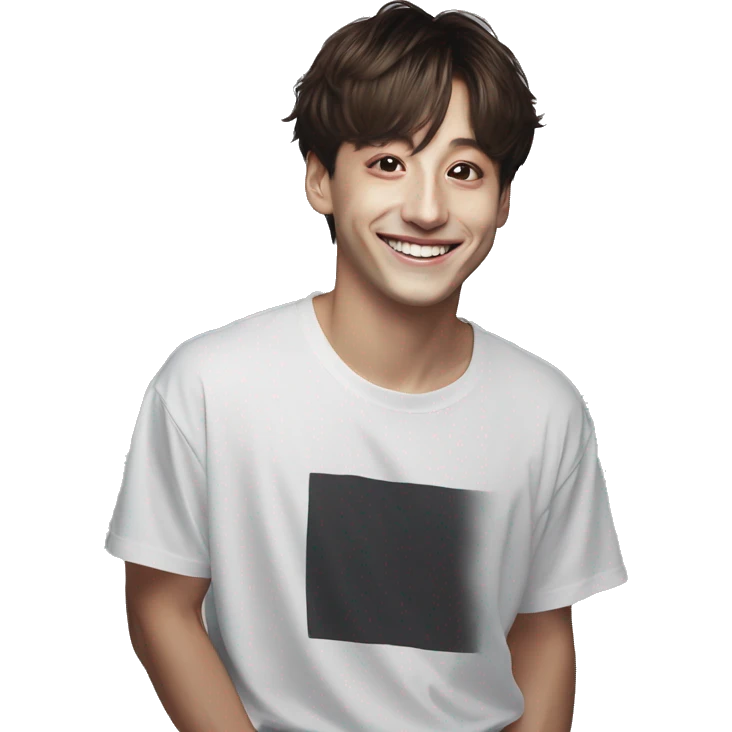 Jungkook sonriendo emoji