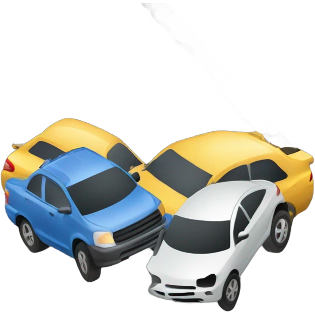 2 Cars in incident emoji