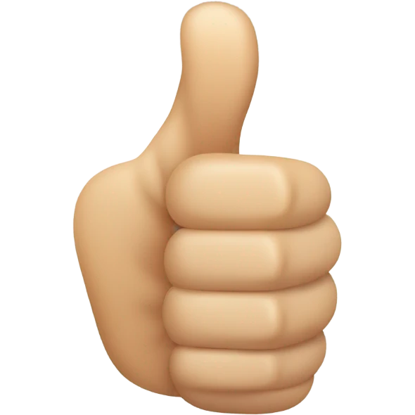 Thumbs up emoji