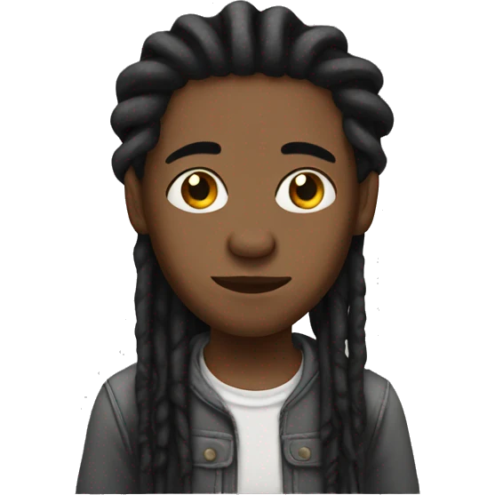 boy with dreads  emoji