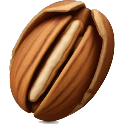 pecan nut emoji