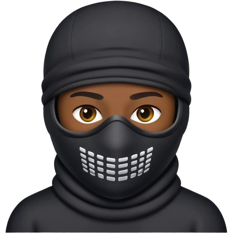 ski mask emoji