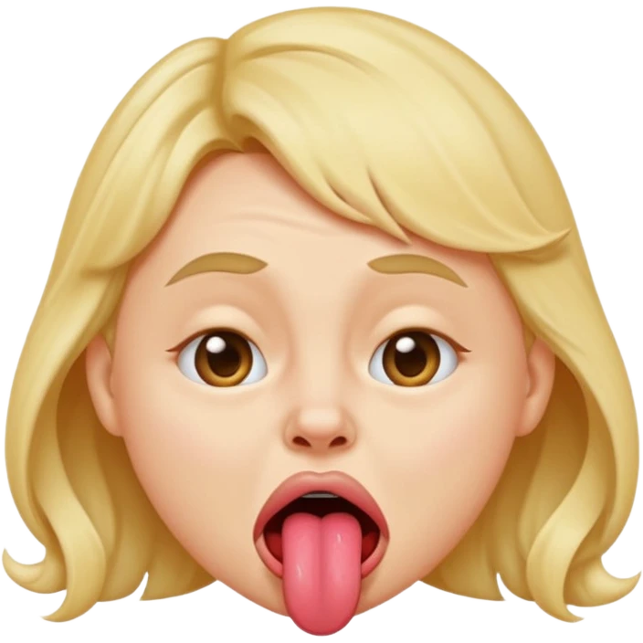 Original emoji sticking tongue with a scrunched nose in a sweetly mocking way emoji