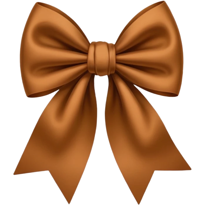 Brown Bow emoji
