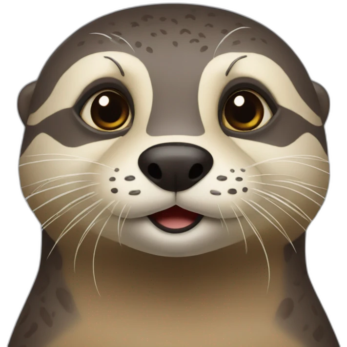 Loutre qui dors emoji