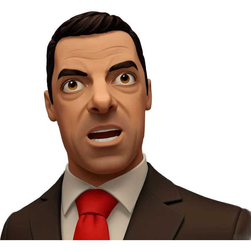 formal boy in outdoor parody emoji