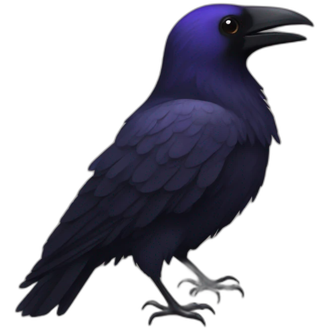 Phénomène raven emoji