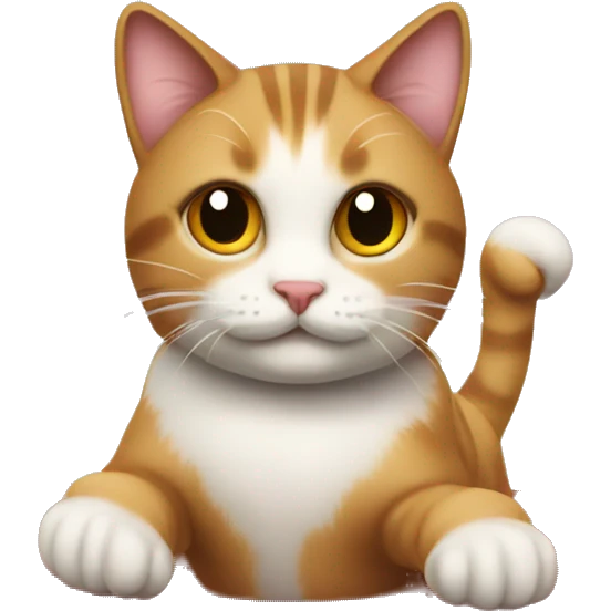 a cat on a merry-go-round emoji