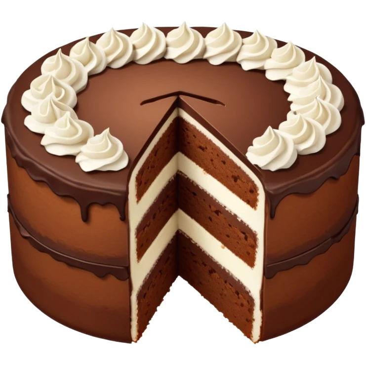 SLICED BROWN CAKE emoji