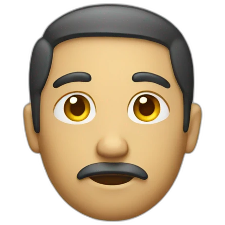 A thinking person emoji