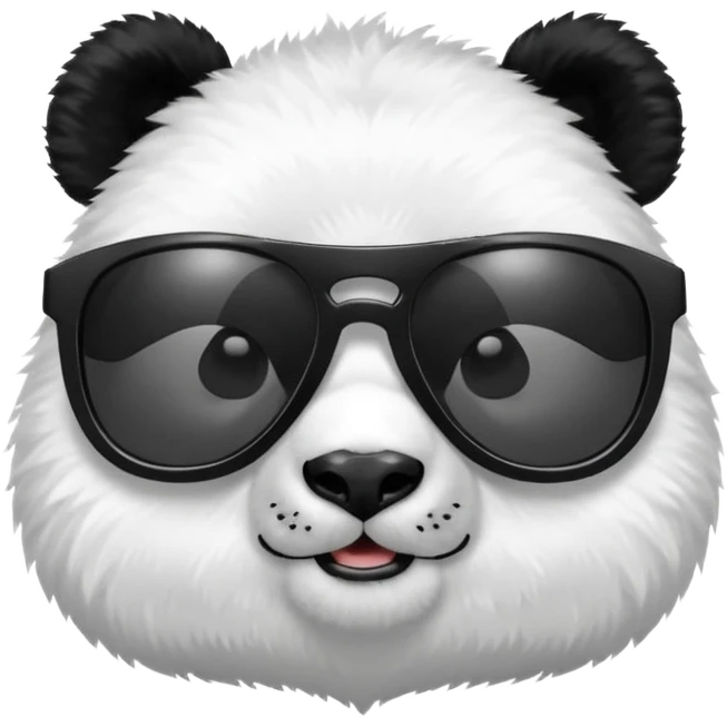 panda with sunglasses emoji