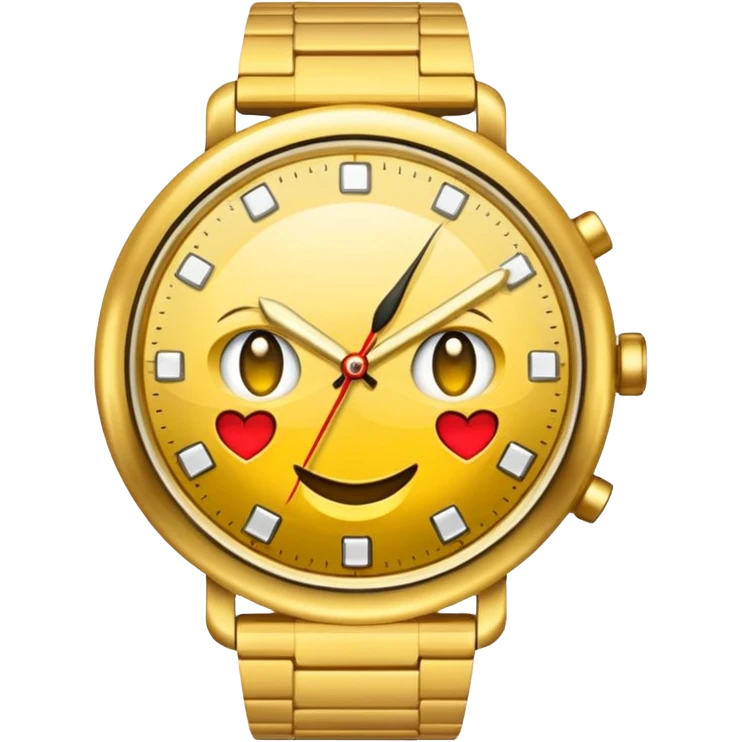 reloj con dolares emoji