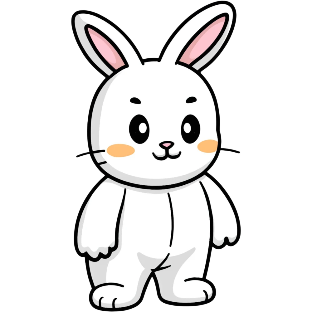 Ben in a bunny suit emoji