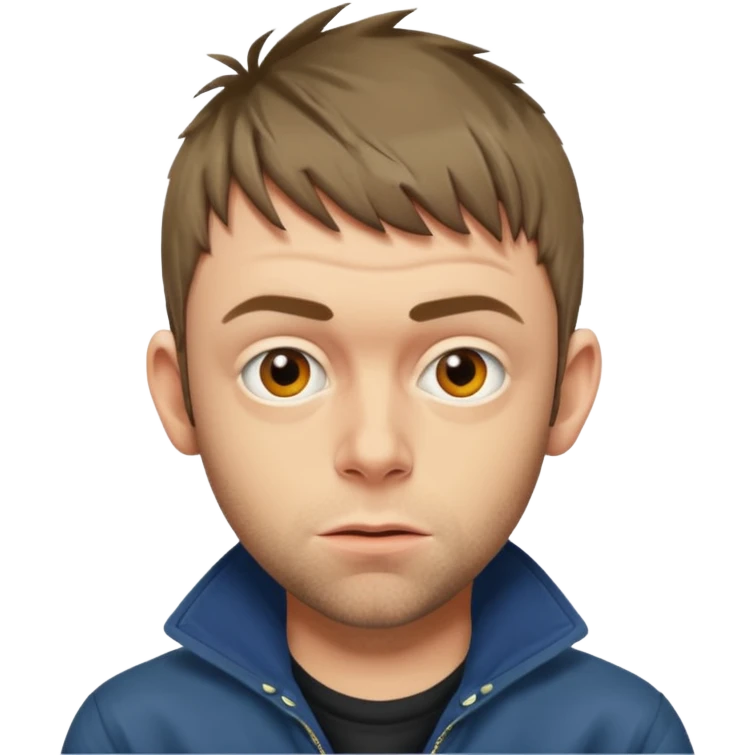 Damon Albarn in the 90s emoji