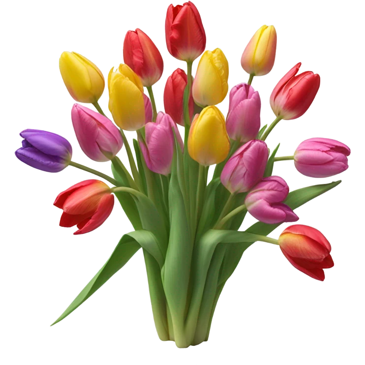 Tulips  emoji