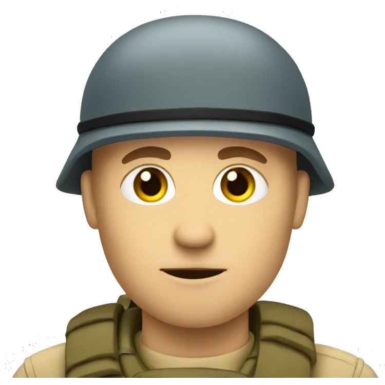 Finnish soldier emoji