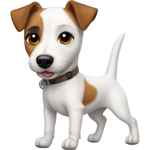 Jack Russell terrier volador emoji