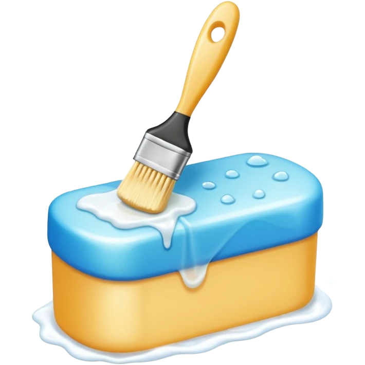 cleaning nail brush emoji emoji