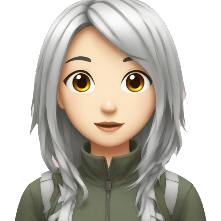Anime girl emoji