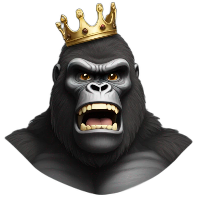 King Kong king emoji
