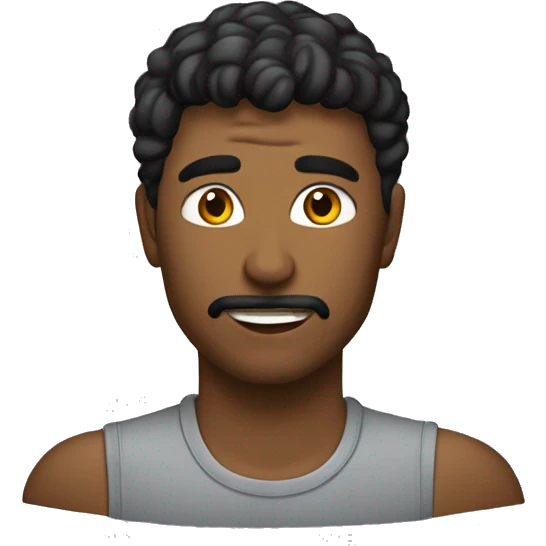 Рыжий кот полосатый emoji