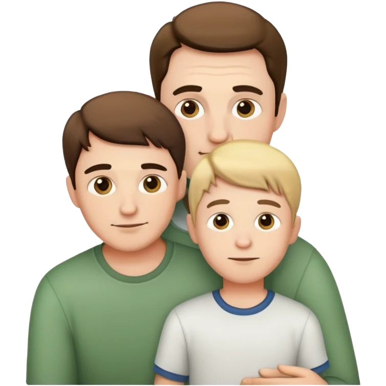 Like father, like son emoji