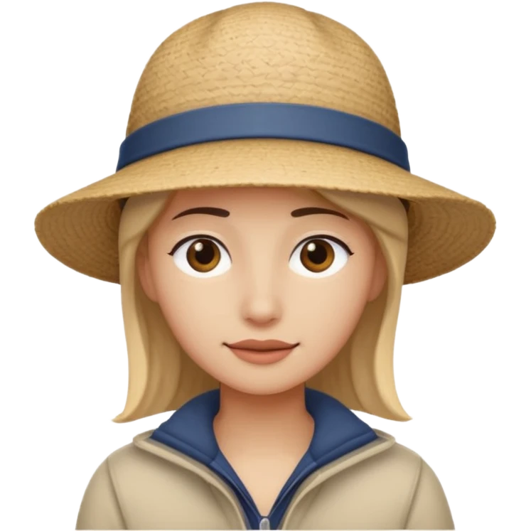“Boathouse” hat  emoji