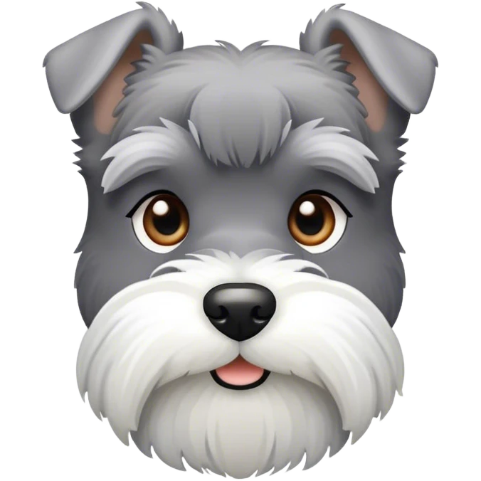 Miniature schnauzer  emoji