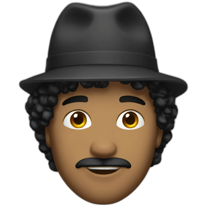 Menaces Santana emoji