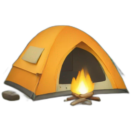 camping emoji