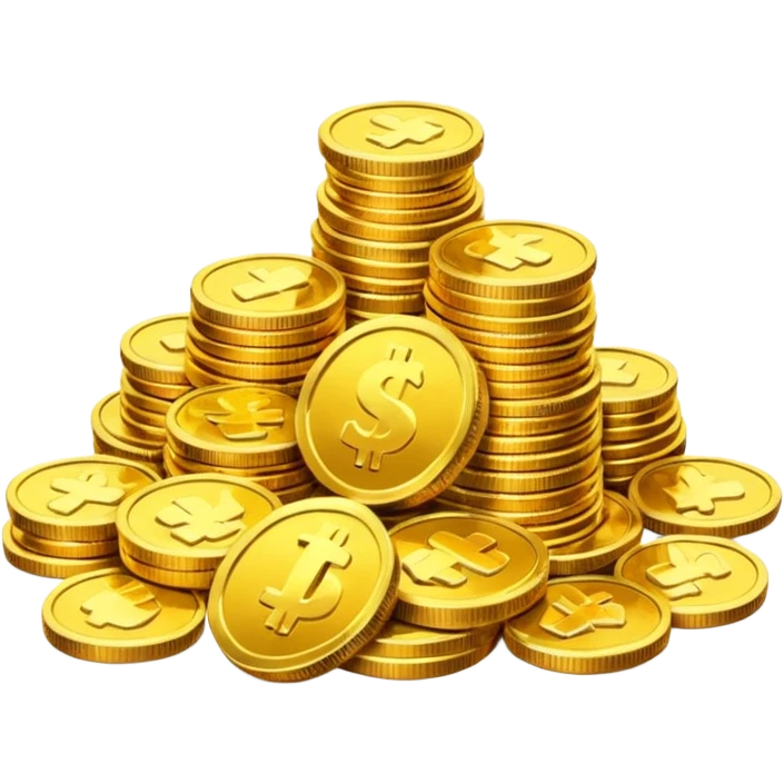 Dragon Hoard pile of gold without the dragon like in the movies so many gold were dragon sleep but dragon just went out  cold coins  emoji