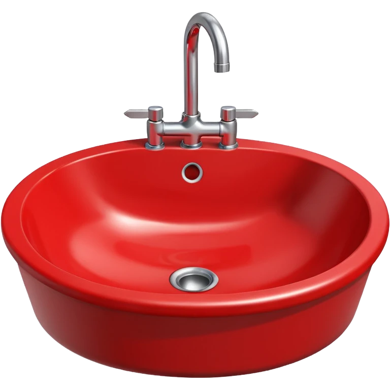 a sink with a red circular no sign emoji