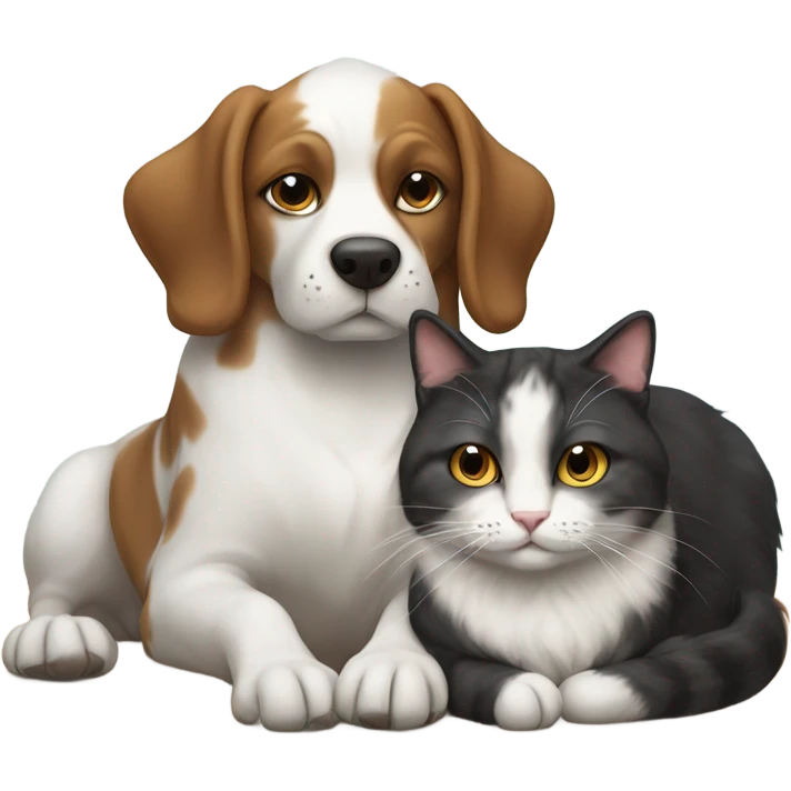 Dog in cat  emoji