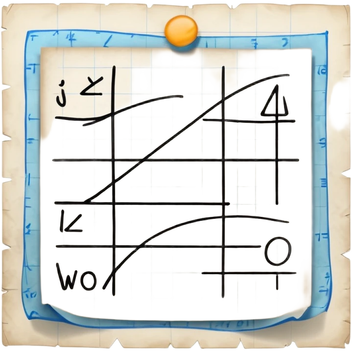 paper with mathematic equations emoji