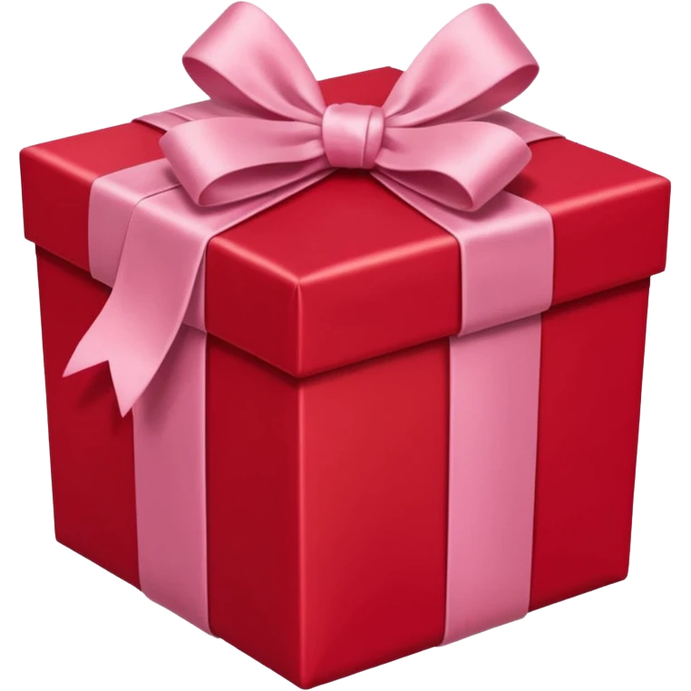 red gift box with pink bow emoji
