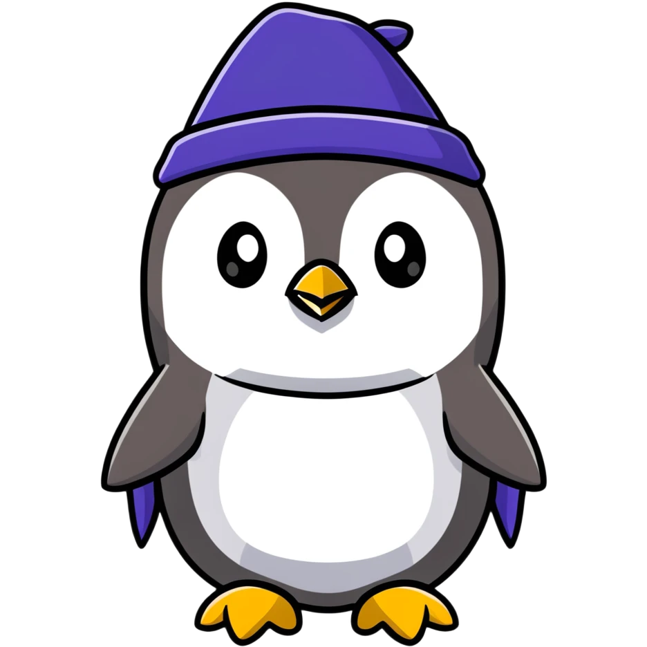 penguin wizard emoji